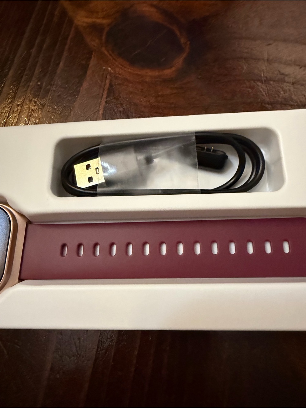 Letsfit E46 Rose Bezel Smart Watch with Extra Band - NIB - Picture 6 of 8